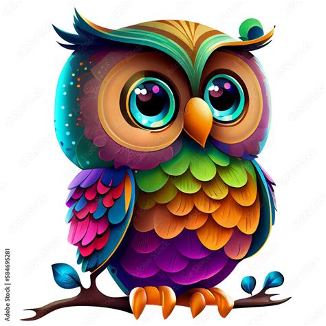 pretty fake owles that are green and fake cartoon